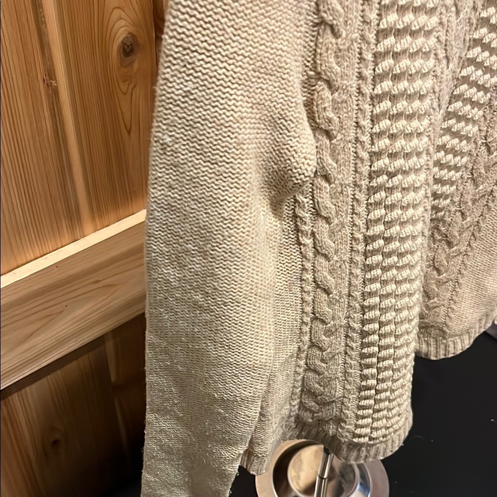 J. Crew Beige Cable Knit Sweater - Picture 5 of 15